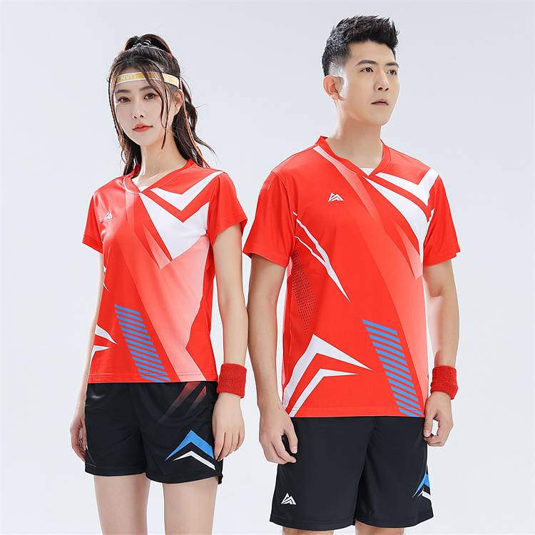 New short -sleeved gas volleyball suit team service speed dry men's and female competition uniform group buying ball uniform student training uniforms
