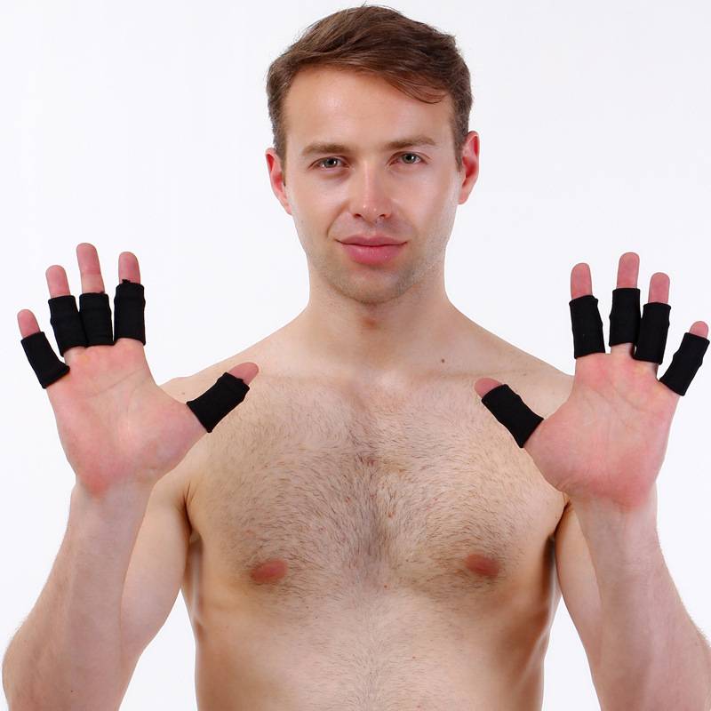 Manufacturer direct selling basketball finger joint custards badminton volleyball protective fixed sports gear protective cover