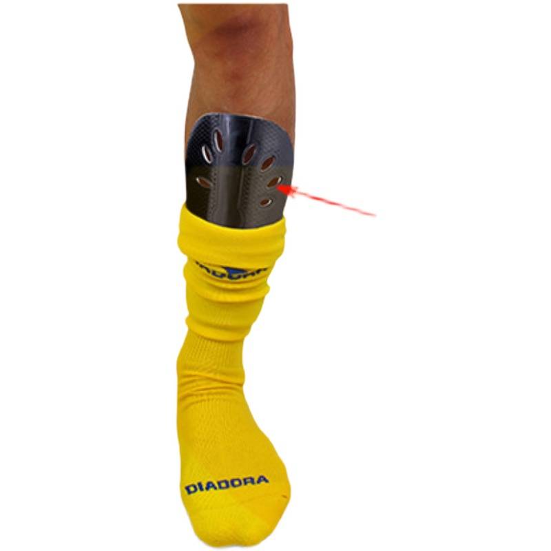 Football leg guard board primary school student ultra -light sports gear protection calf plug board fans supplies adults abducting strap foot board
