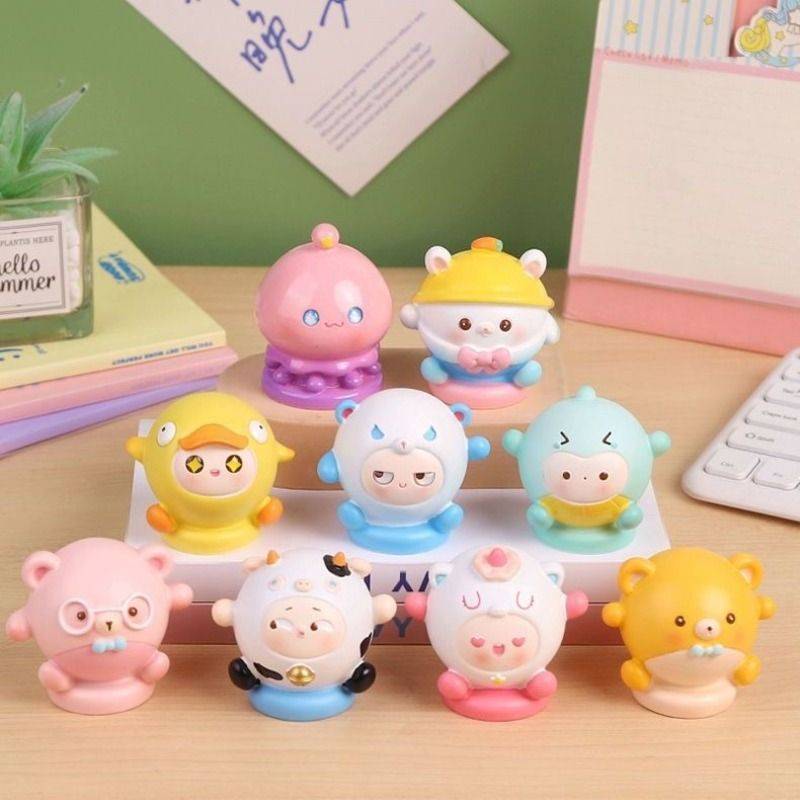 Children's gypsum doll eggs party doll paint doll paint doll painting graffiti DIY painting white embryo stereo eggs