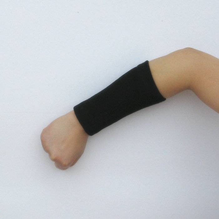 Genuine four -faced bamboo charcoal plus long wrist care arm protection arms and basketball badminton table tennis guard warmth