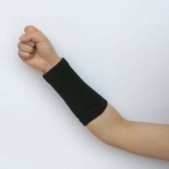 Genuine four -faced bamboo charcoal plus long wrist care arm protection arms and basketball badminton table tennis guard warmth