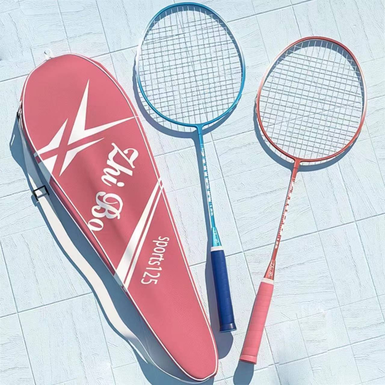 Couple badminton racket+send 1 badminton