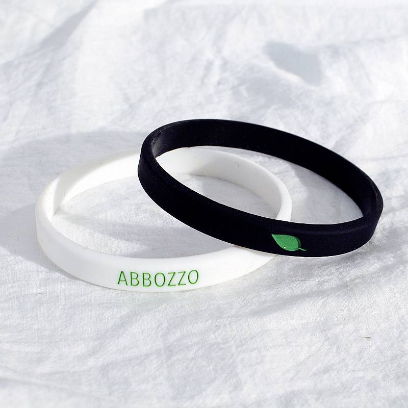 Control emotional bracelet, coat band silicone, not complaining, not angry, personality hand circle wristband jewelry female couple gifts