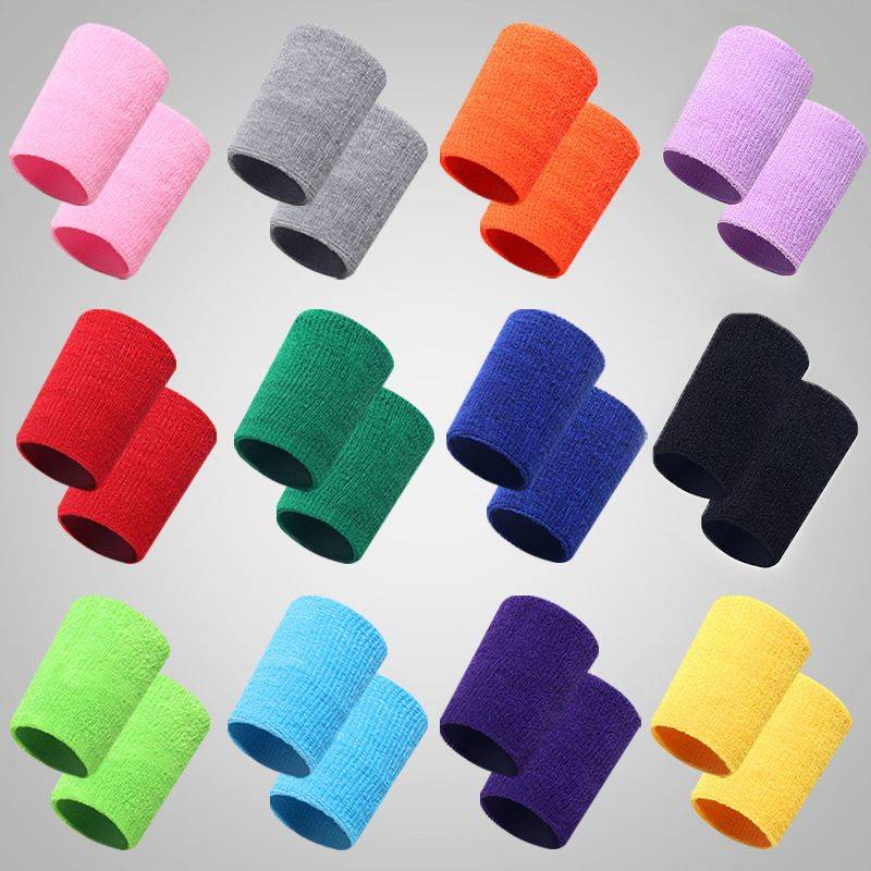 Sports wrist elastic towel sweat -absorbing wristband Basketball Badminton Dance Yoga wristband