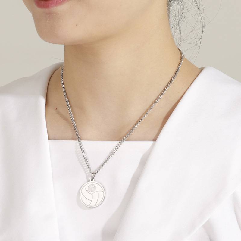 SOEZMM volleyball necklace SVNC25 non -fading belt crossing cool men and women universal competition prizes commemorative