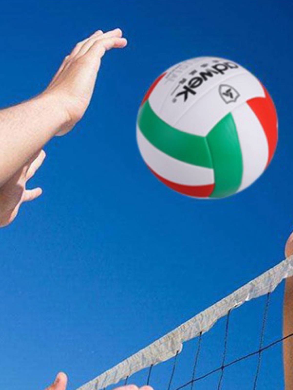 Do not hurt the hand, Ediwick inflatable soft -style students play the game, use volleyball to send the purse