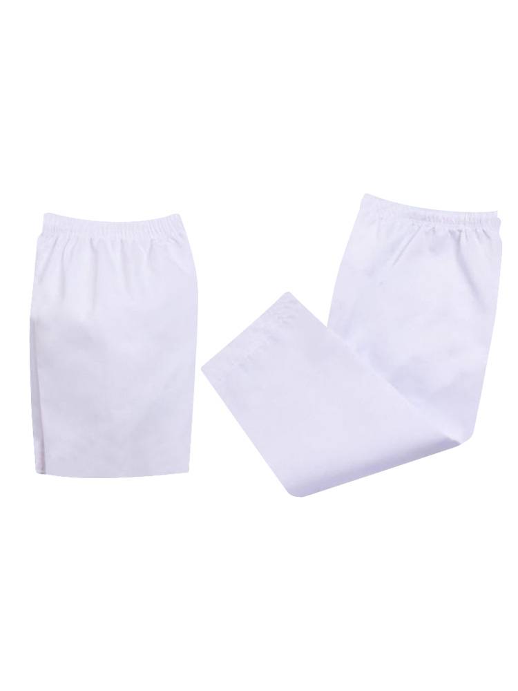 Taekwondo pants adult white breathable training special trousers children spring and summer pure cotton shorts, Taekwondo clothing men