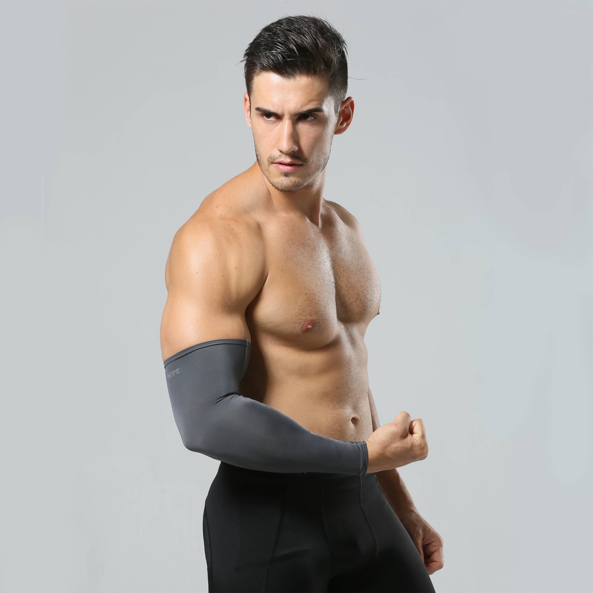 Highball volleyball arms, both men and women, are so tight in their daily routine