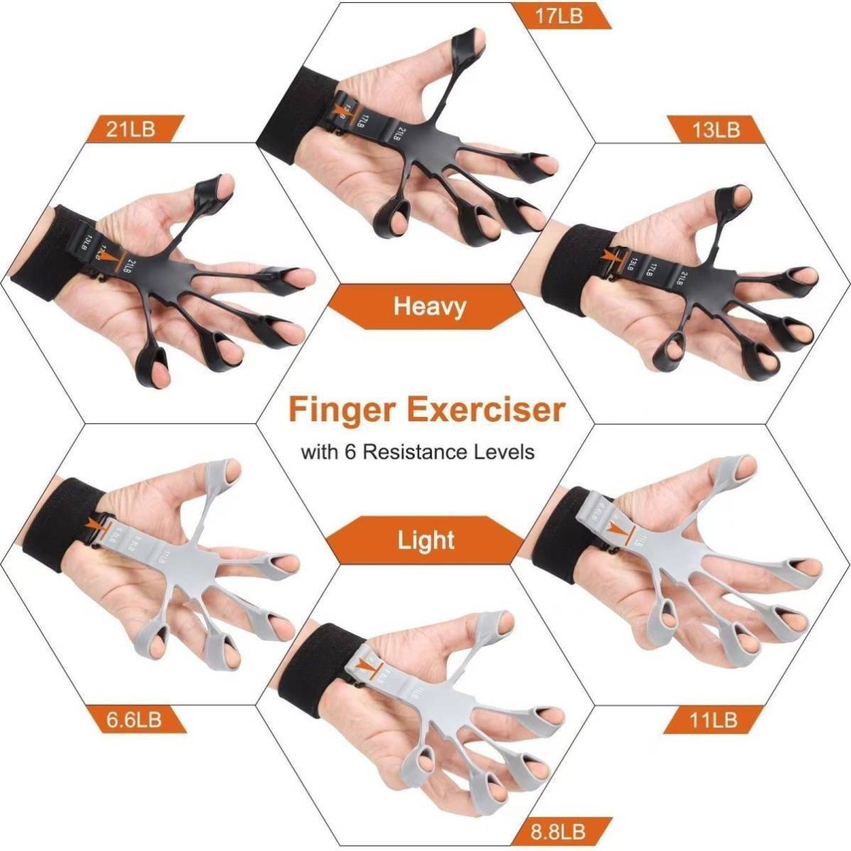 Varicose Training Merchants Five Fingers Training Device Five -Finger Walls Ratio Piano Children's Middle School Student Finger Exercise Power