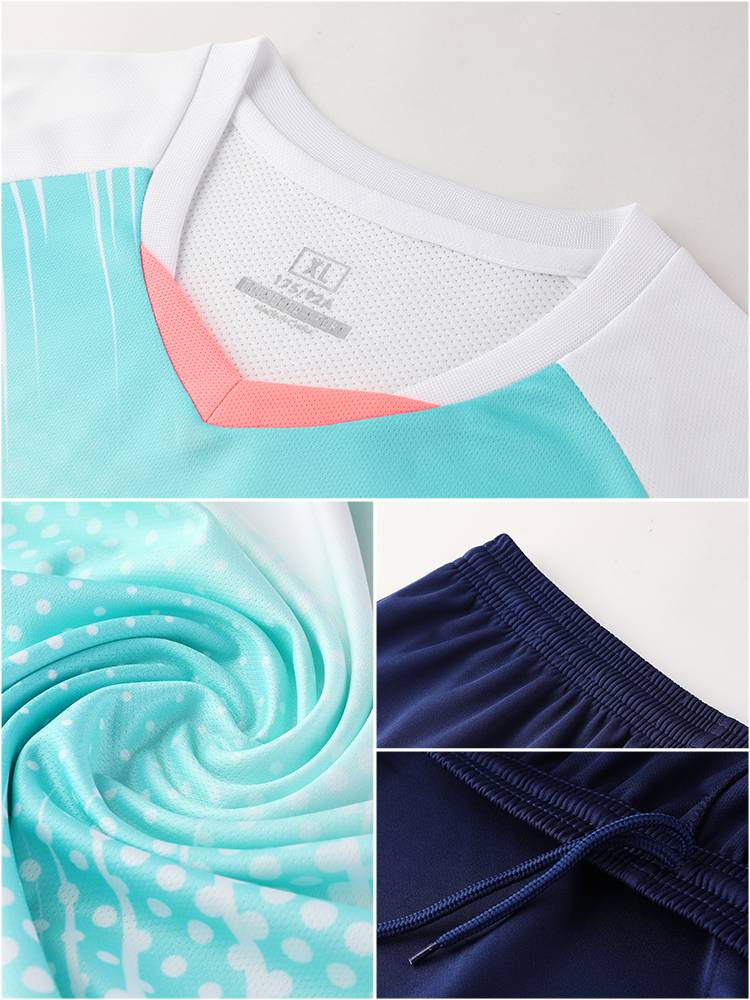 Volleyball team service men's volleyball suits women's custom rican ball training competition clothes professional short -sleeved jersey