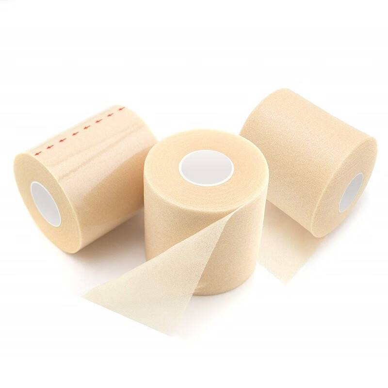White sticker sports adhesive tape basketball football foot sports tape, finger pressing bandage, ankle strap skin film