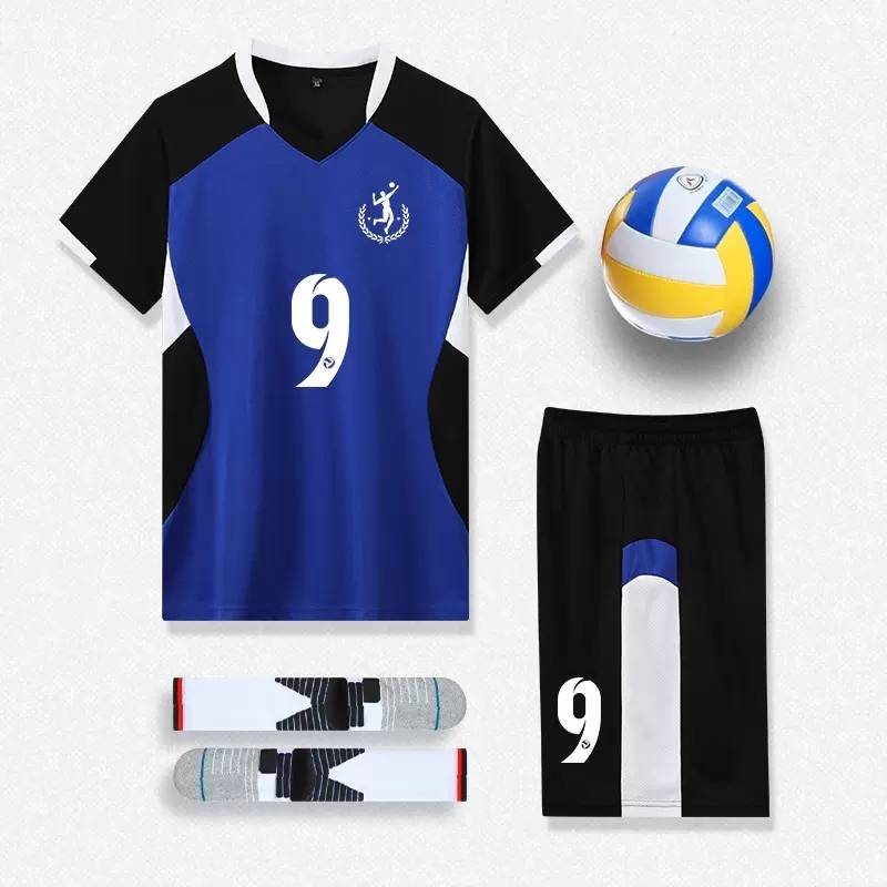 Volleyball Set Women's Custom Squading Fun Volleyball Men's Professional Short Sleeve Training Services Customized Printing Number
