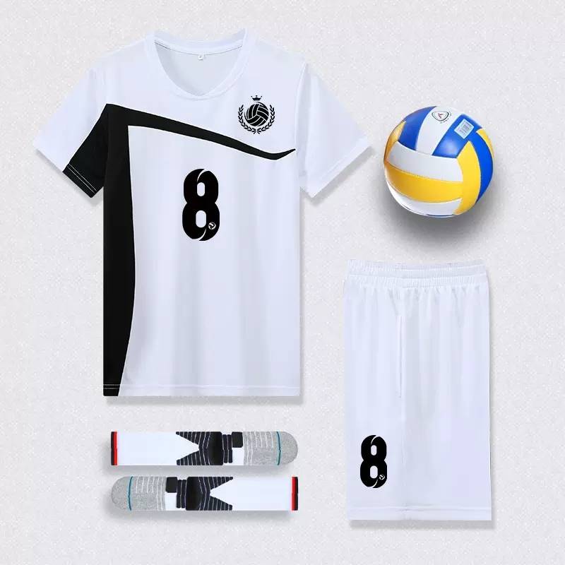 Volleyball Set Women's Custom Squading Fun Volleyball Men's Professional Short Sleeve Training Services Customized Printing Number