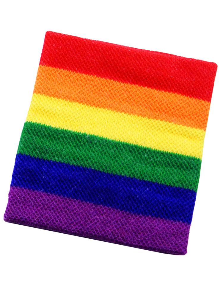 Six -colored Rainbow Fitness Termination Sports Cotton Cotton Sweat Basketball Basket Badfall Battle Bad Battle Based on Men and Women Support