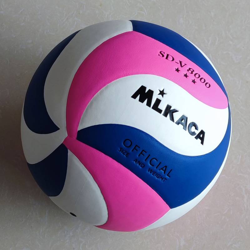 No. 5 seamless adhesion competition quality hard volleyball super fiber soft handy feel mid -test volleyball durable warranty for three years