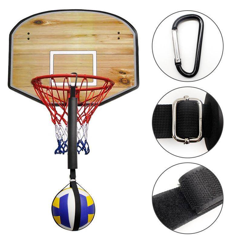 Display ball training device volleyball jumping trainer volleyball ball -cotton stick suspension exercise belt buckle auxiliary,
