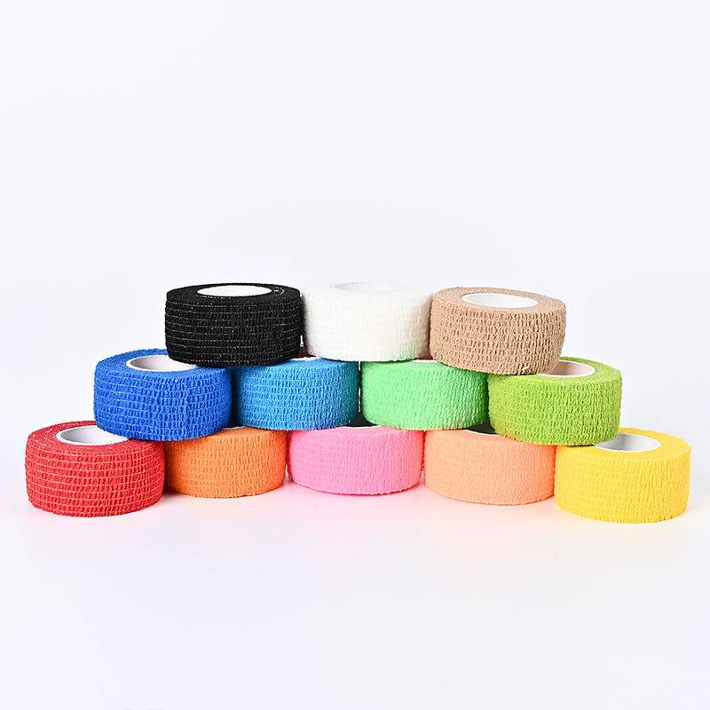 Pure color guard finger self -stick elastic bandage Student writing anti -cocoon protective finger elastic strap anti -abrasion and calluses