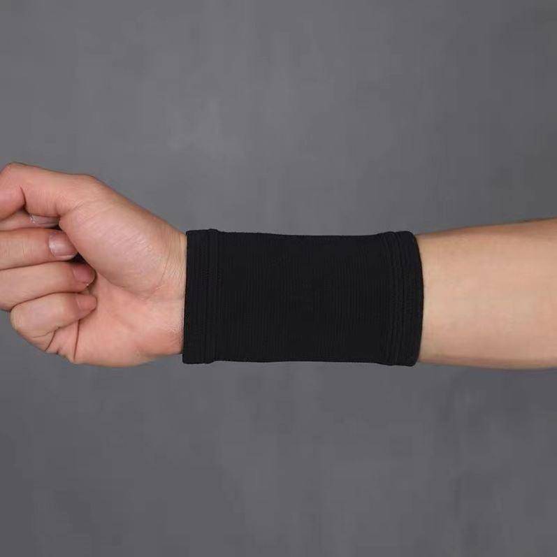 High -elastic and thick wrist -care -intensive wrist Summer men's and female sports sweat -sucking towels Wiring basketball tennis running sweat protective gear