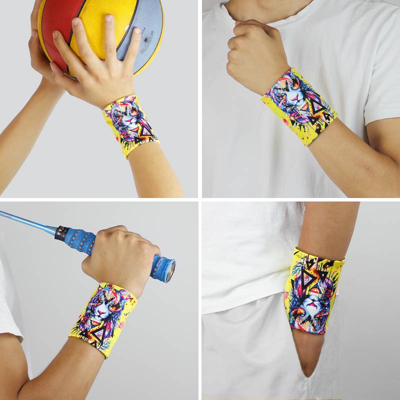 Customized sports wrist career Male women's sports basketball fitness volleyball sucking sweat, sweat scarf, wrist cover, fashion breathable