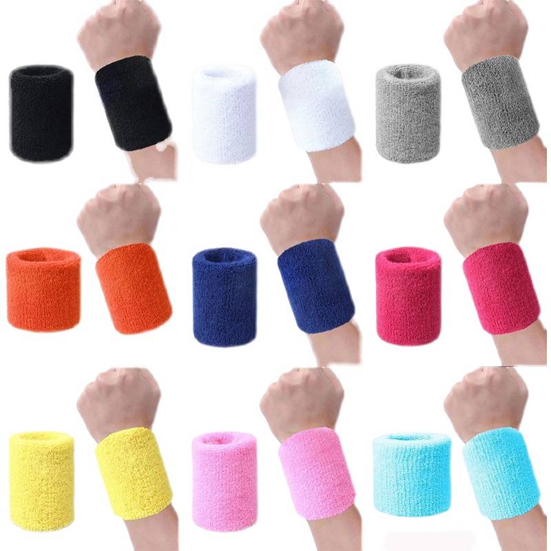 Sports wrist guards men's fitness wrist protective sheath shift wristband sweat -absorbing basketball volleyball wipe sweat summer breathable