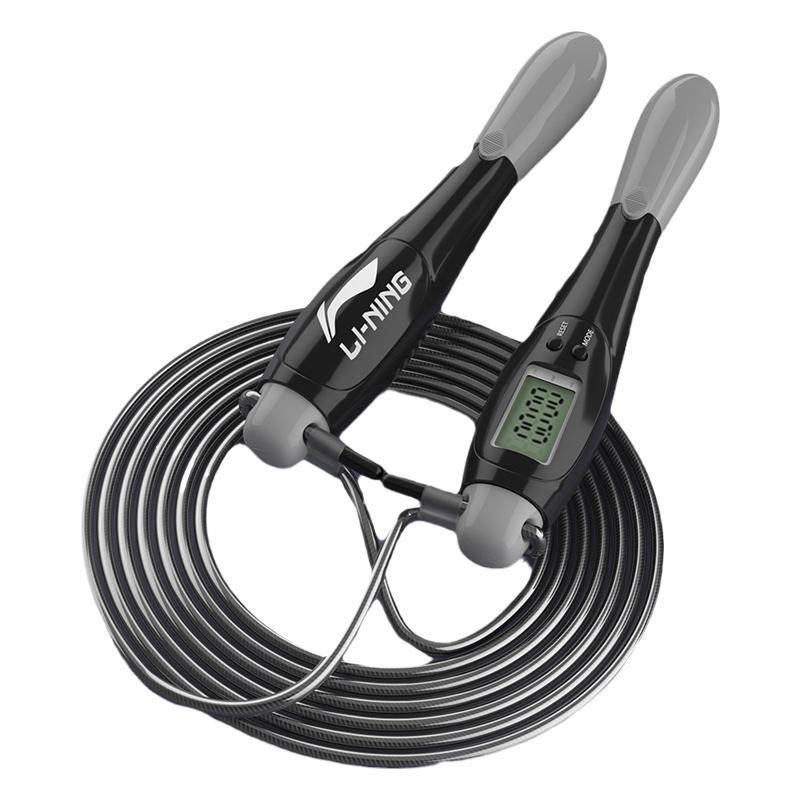 Li Ning's middle school entrance examination rope counting elementary and middle school students with children's sports examination professional chronograph ultra -fine steel rope