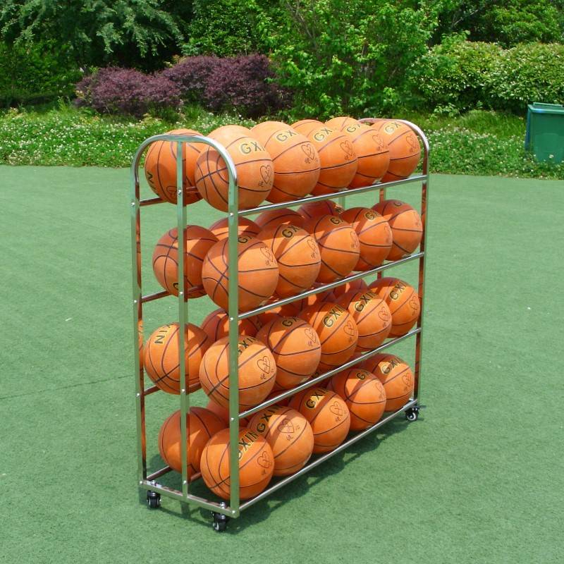 Stainless Steel Ball Basketball Basketball Football Volleyball Storing Shelves