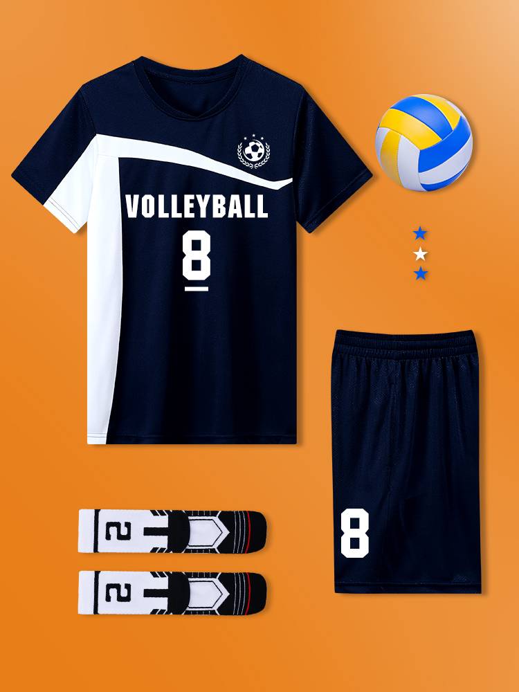 Couple volleyball suit customization female short -sleeved volleyball game customization female team group special training clothes