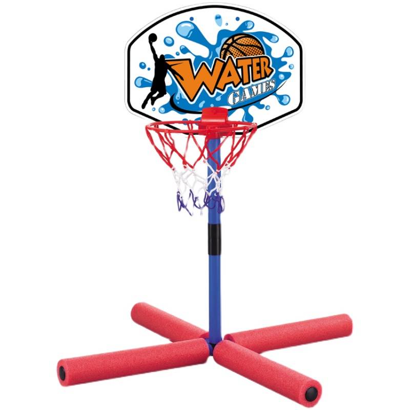Water basketball box Children's game shooting ball volleyball network football goal two -in -one swimming pool water ball play water shot