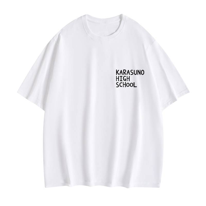 Volleyball juvenile clothes COS service Wuye team's two -dimensional two -dimensional and Sichuan short -sleeved green leaf city west T -shirt pajamas