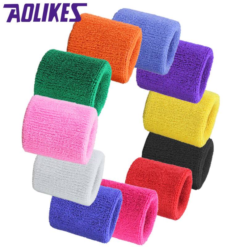 Sports wristband towel extended fitness protective geisses badminton, sweat, sweat sweat, cotton cotton, wrist, men and women adult children