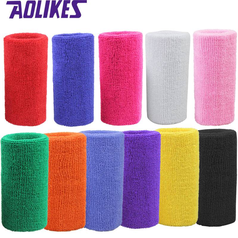 Sports wristband towel extended fitness protective geisses badminton, sweat, sweat sweat, cotton cotton, wrist, men and women adult children