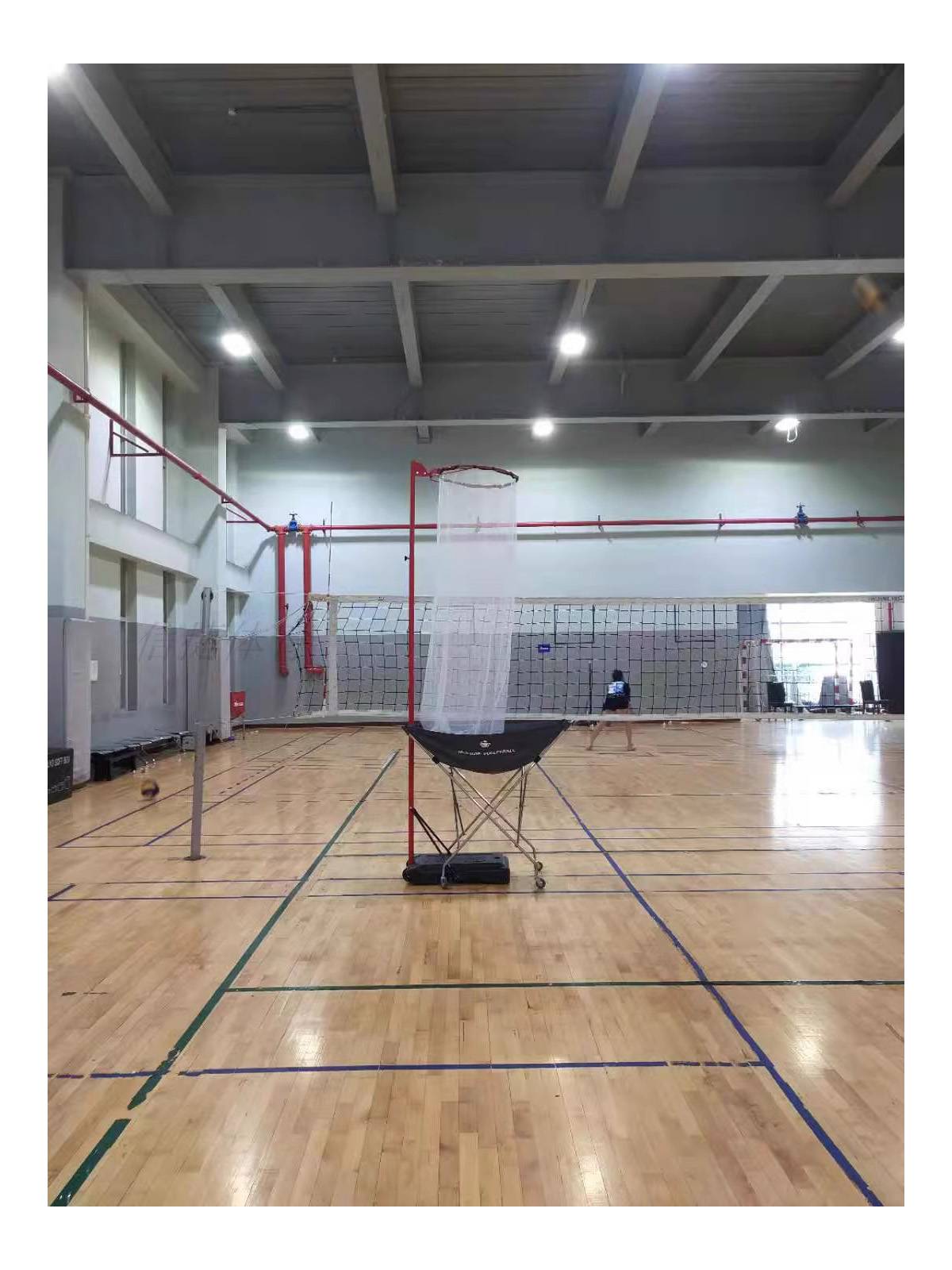 Meijie meilujie volleyball can move the simple professional first pass, one pass and two pass training device vzj-041