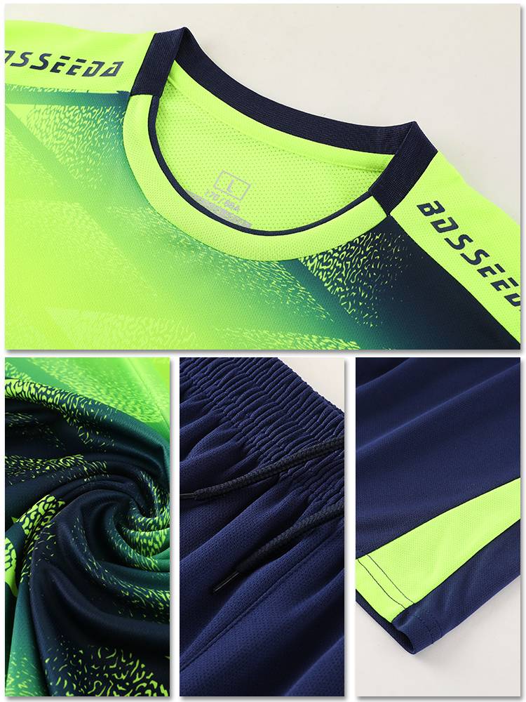 2024 new college student volleyball clothing set men's custom speed dry breathable volleyball team uniform printing