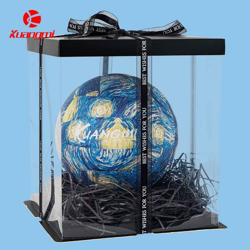 Transparent gift box [Gift supporting package-need to be installed by yourself]