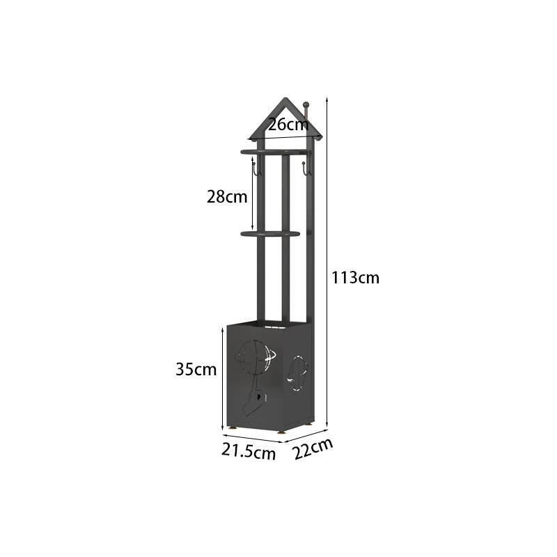 Black wall 113cm high [2 goals]