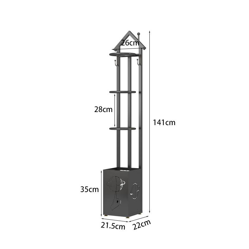 Black wall 141cm high [put 3 goals]