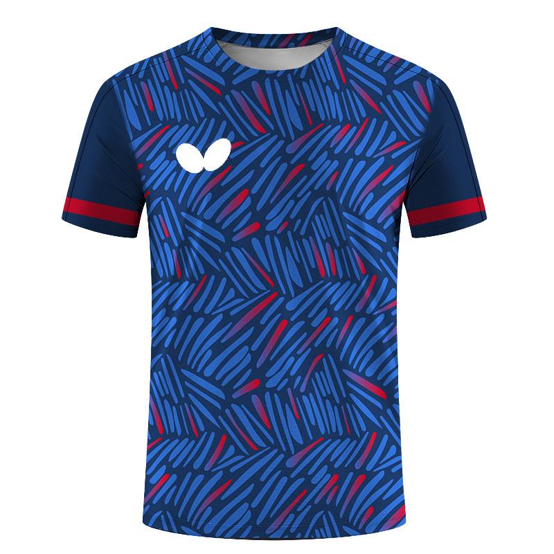 2024 Cross -border Explosion Speed Dry Volleyball Services Table Tennis Clothes Badminton Badfathers Adult Children's Competition Sports Team Uniform