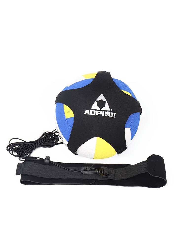 August volleyball buckle training device volleyball controlling artifact adult child withdrawal auxiliary ball tie bucks back to the bullet bag