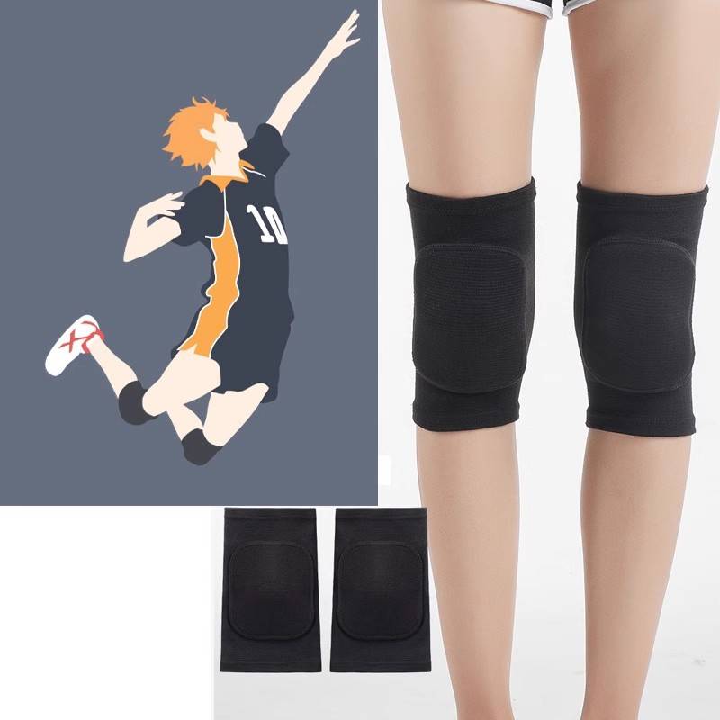 Volleyball Children's Uye University Volleyball Division Daily Nodes Xiangyang Black Kneel COSPLAY prop