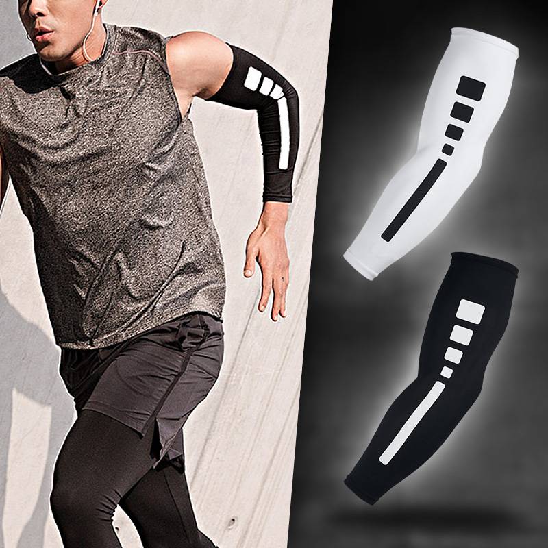 Basketball Arm Ace Elite Sports Running Riding Protective Equipment Equipment Wiring Wiring Breath, Breath, Platform High Elastic Sleeve Men