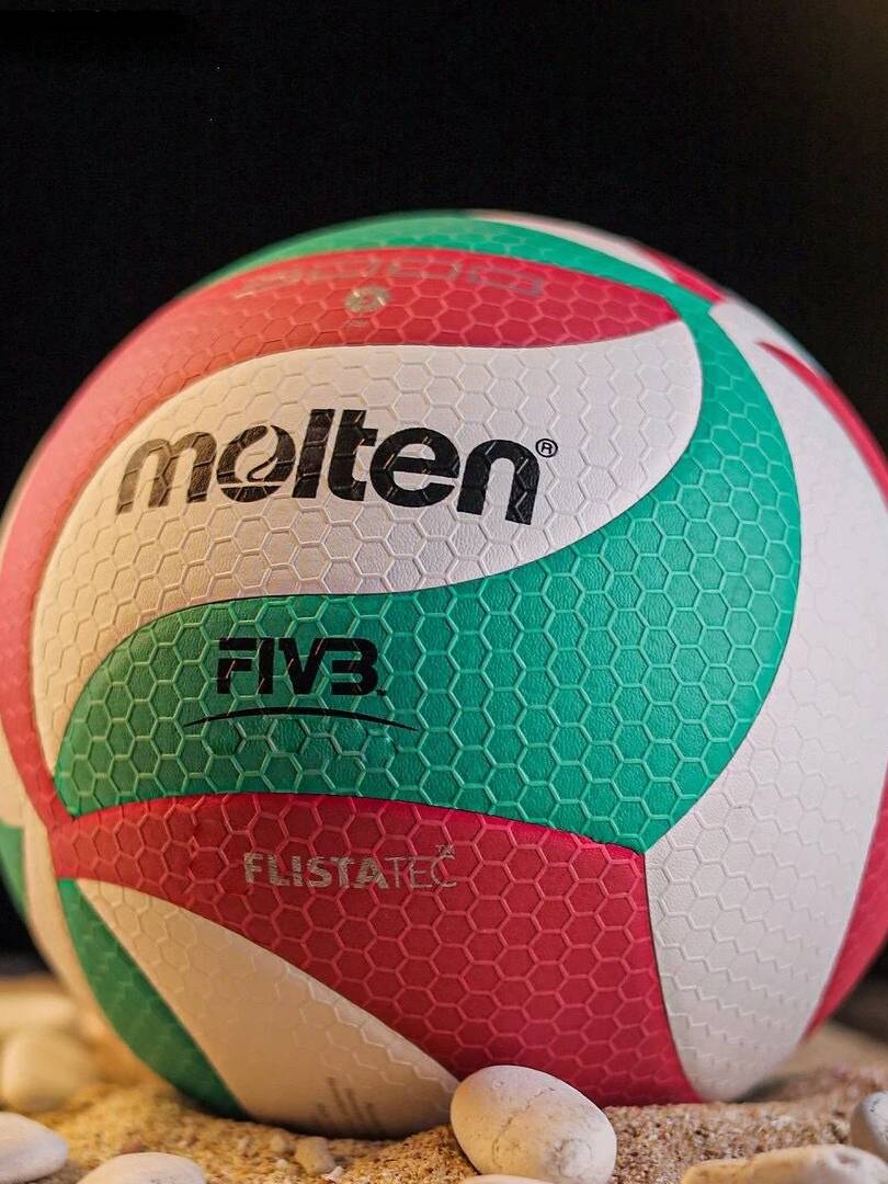 molten Motten Volleyball V5M5000 University Student Training Monter Teng No. 5 Soft Hard Ball