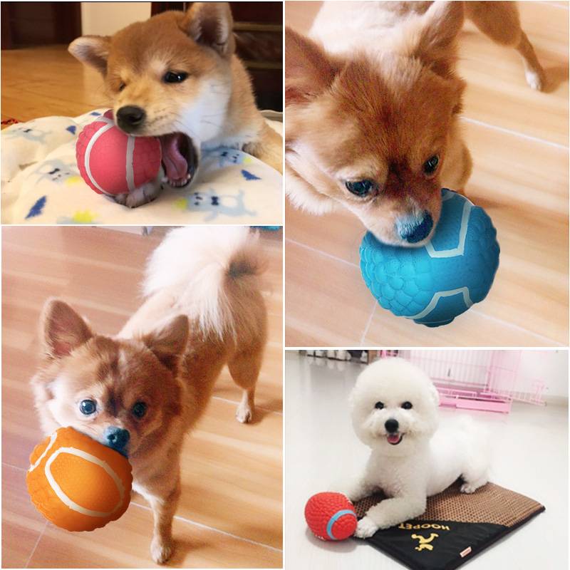 Speaking dog toy ball self -molaring teeth, biting puppies, small dogs, unbuttonous dog consumes physical pet supplies
