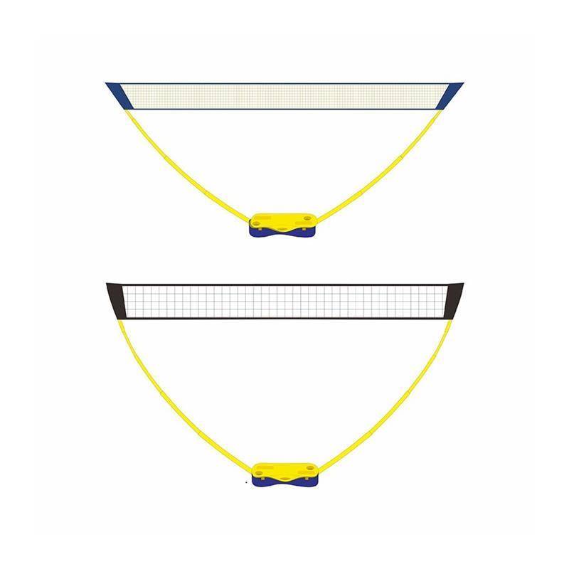 Multifunctional portable beach gas volleyball grid training 4M volleyball network column mobile outdoor dual use