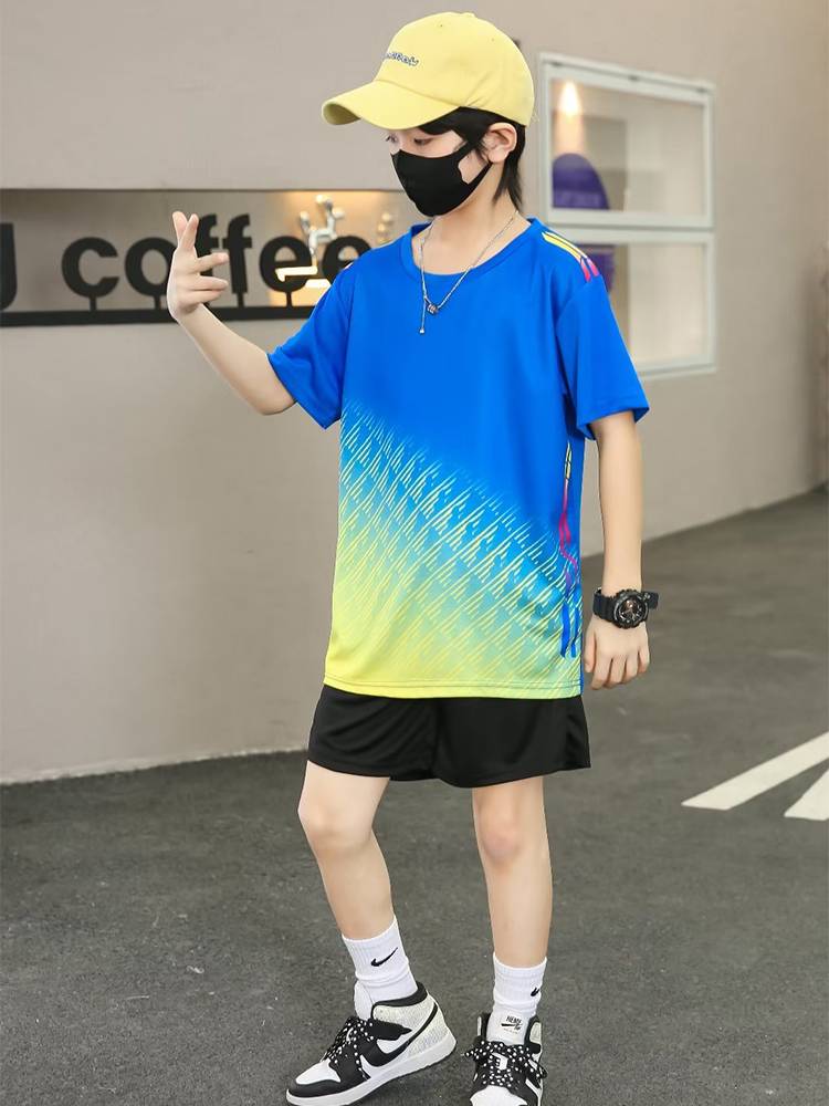 Ping-Pong Tennis suit for boys and girls in jump-line volleyball