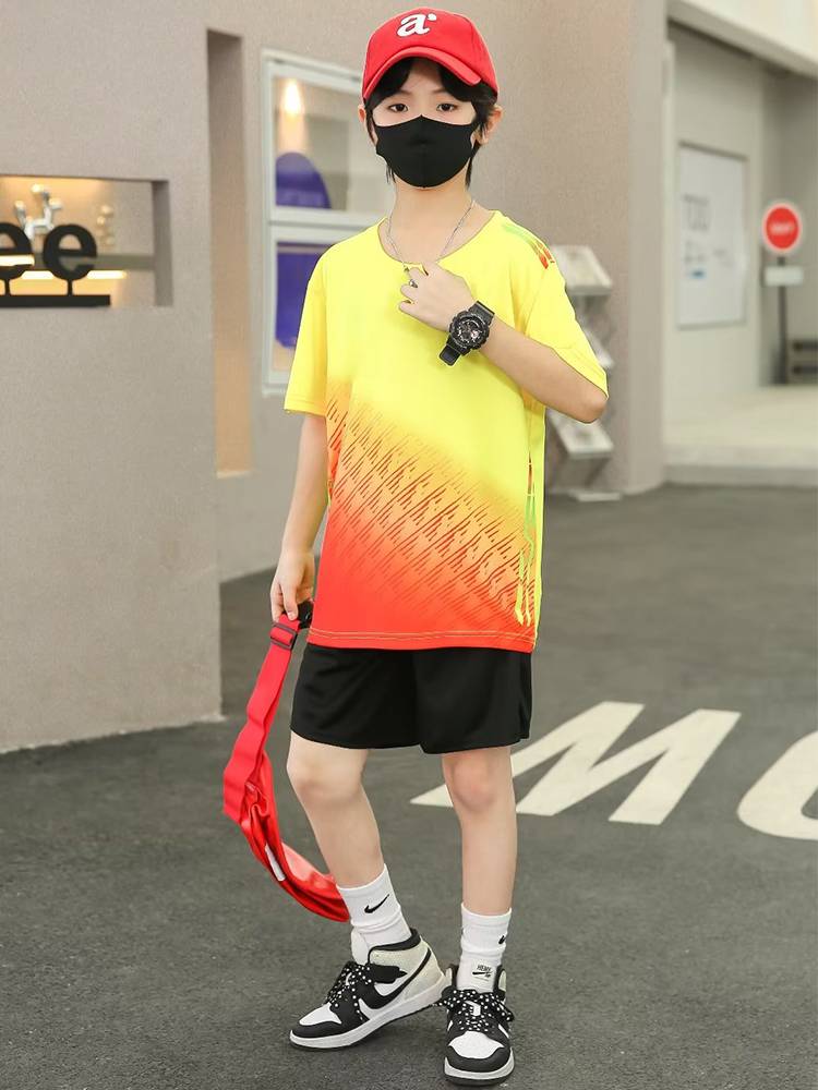 Ping-Pong Tennis suit for boys and girls in jump-line volleyball