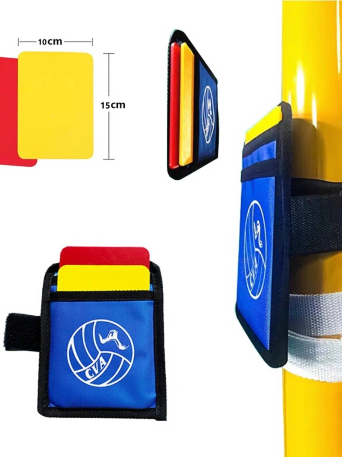 Volleyball Red Yellow Card Standard Dimensions Professional Professional Event Referee Products Chinese Volleyball Association specifies hard gas row and srfc
