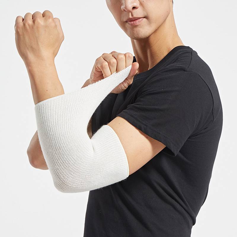 Japan imported Three Runners prepared long charcoal/silk to protect elbow elbow elbow joints, cold, warm, humidity and hygroscopic