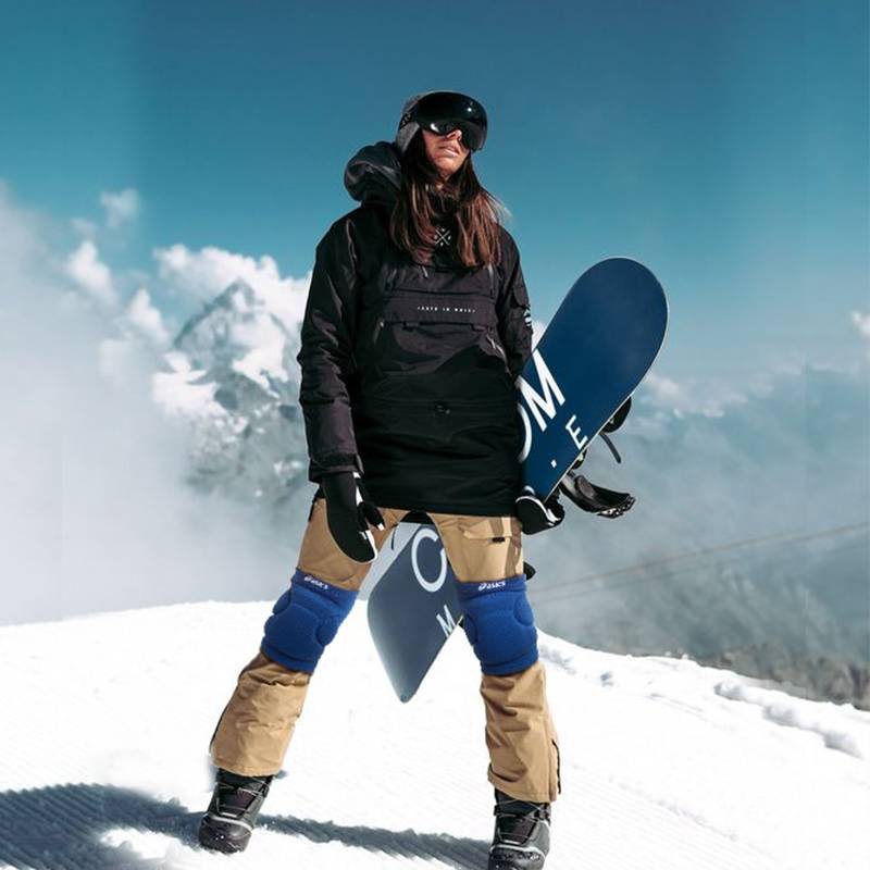 Professional volleyball knee pads female ski sports anti -falling knee knee pad men climbing professional protection