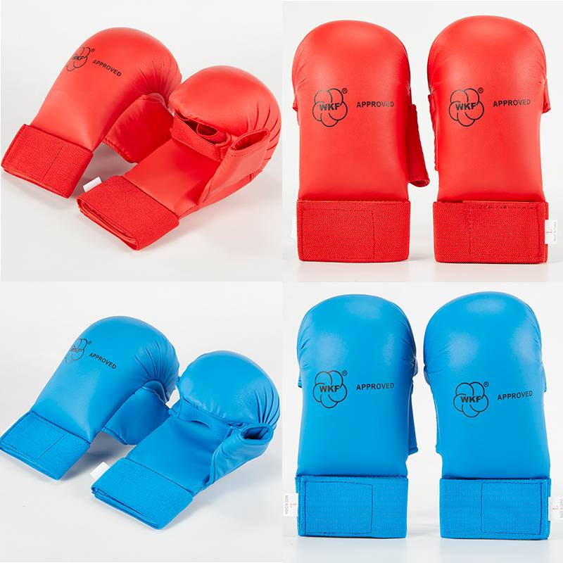 Karate gloves adult fighting training glove children's karate wkf gloves finger finger finger fisting hand